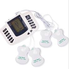 Electrical Stimulator Health care Full Body Relax Muscle Therapy Massager Pulse tens Acupuncture with slipper+ 8 pads JR-309 2024 - buy cheap