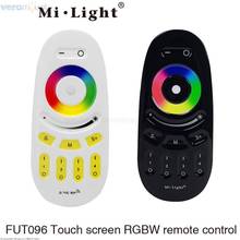 Mando a distancia inalámbrico para lámparas Milight FUT095 FUT096, botón de FUT096-B/tipo táctil, 2,4G, RF, 4 zonas, para controlador RGBW MiBoxer 2024 - compra barato