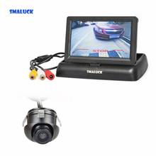 SMALUCK-Kit de cámara de marcha atrás para coche, pantalla LCD de 4,3 pulgadas, cámara de visión trasera HD 2024 - compra barato