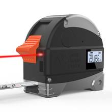 2 in 1 30M Laser Rangefinder LCD Digital Tape Measure Distance Measurer Meter Range Finder Infrared Construction Gauging Tool 2024 - buy cheap