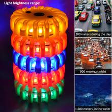 LED Traffic Warning Light Road Flares Night Lights Roadside Strong Magnetic Safety Road Flare Emergency Lights 2024 - buy cheap