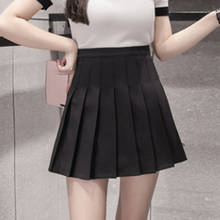 Women High Waist Pleated Skirt Sweet Cute Girls Dance Mini Skirt Cosplay Black White Skirt Fashion Female Short Skirts #4 2024 - buy cheap