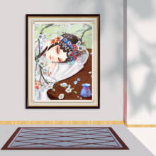 5D DIY Diamond Painting Woman Peking Opera Cross Stitch Kit Full Square Round Characters Chinese Diamond Embroidery Wall Art 2024 - buy cheap