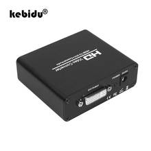 Kebidu-Divisor de Audio HD 1080P compatible con HDMI, convertidor de divisor de Audio estéreo DVI + SPDIF, eliminación de HDCP, divisor de vídeo 2024 - compra barato