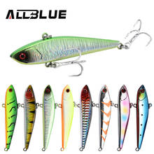 ALLBLUE BLUX 77S VIB Sinking Fishing Lure Vibration 77mm 15.5g Hard Plastic Artificial Bait Winter Ice Fishing Pike Tackle 2024 - buy cheap