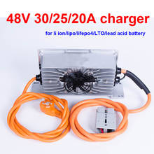GTK 48v 30A charger 48V 25A 20A fast charger for 13S 54.6V li ion 16s 58.4v lifepo4 20s 56v LTO smart charger lead acid battery 2024 - buy cheap