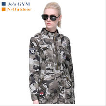 New Outdoor Women's Military Tactical Jacket Camouflage Plus Size Casual Multi-pocket Jacket Camping Trekking Running Jacket Top 2024 - buy cheap