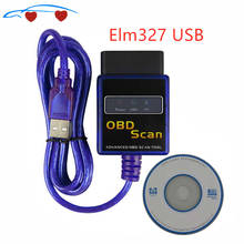 Elm327 V1.5 Obd2 автомобильный диагностический интерфейс сканер Elm327 Usb Elm 327 V 1,5 Obd2 автоматический диагностический инструмент 2024 - купить недорого