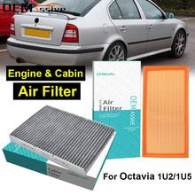 Car Accessories Engine Pollen Cabin Air Filter For Skoda Octavia I Combi 1U2 1U5 1999 2000 2001 2002 2003 2004 2005 2006 2007 2024 - buy cheap