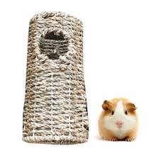 Hamster Tunnel Small Straw Interactive Hamster Tube Toy Chipmunk Dwarf Rat Small Pet Tunnel Hamster Cage Landscaping Supplies 2024 - buy cheap