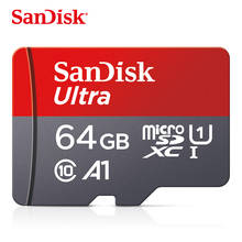 Sandisk class10 memory card 64GB 16GB Max 98Mb/s micro sd card 128GB 256GB tarjeta microsd 32g A1 mini TF card with Free adapter 2024 - buy cheap