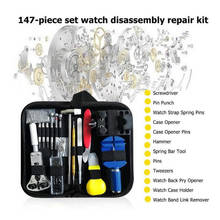 147 Pcs Watch Repair Kit Wrist Watch Repairing Tools Set Spring Tool Remover 2024 - buy cheap