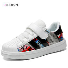 Детские кроссовки RECOISIN, обувь для девочек, модная спортивная обувь для мальчиков, повседневная детская обувь для бега, детская обувь для девочек 2024 - купить недорого
