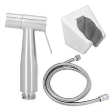 Stainless Steel Bidet Sprayer Set Bathroom Handheld Spray Shower Head+Hose+Wall Bracket Bathroom Toilets Douche Shattaf Tools 2024 - buy cheap