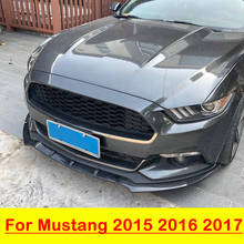 Separador de parachoques delantero de coche, Kit de carrocería de difusor de labios, alerón para Ford Mustang, 2015, 2016, 2017 2024 - compra barato