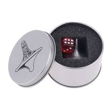 HOT Sale Silver Inception Zinc Alloy Spinning Top Totem with Plastic Dice Gift Collection Drop Ship 2024 - buy cheap