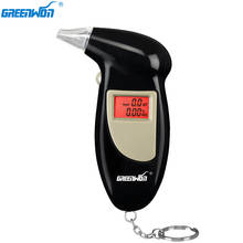 GREENWON profesional alcoholímetro Digital Detector de alcoholímetro portátil cadena Analizador de Breathlyser 2024 - compra barato