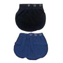 Cinturón elástico de maternidad para embarazo, alargador de cintura, botón, pantalones sueltos 2024 - compra barato