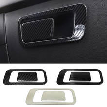 For Hyundai Sonata DN8 10Th 2020 2021 Car Styling Body Stainless steel Co-pilot Storage Box Bins Switch Trim Frame stick 2pcs 2024 - buy cheap