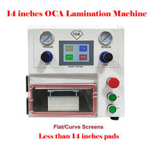 TBK 108P OCA Lamination Machine 14 Inches Touch Screen Control for Fat Curved Tablet PAD LCD Screens with Universal Curve Screen 2024 - buy cheap