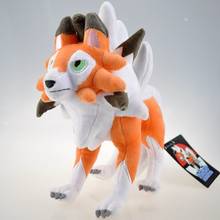 Takara Tomy Pokemon Lycanroc Plush Doll Evolution Toy for Children Birthday Christmas Gifts 30cm 2024 - buy cheap