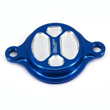 Motocicleta CNC Tampa Tampa Do Filtro De Óleo Para YAMAHA YZ250F 2014-2021 2010-2021 YZ250FX YZ450F WR250F 2015-2021 YZ450FX WR450F 16-21 2024 - compre barato