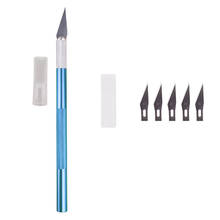 DIY Craft Metal Artwork Non-slip Metal Scalpel Knife Cutter Engraving Craft Hobby Sculpture PCB Repair Knife 2024 - buy cheap