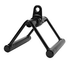 Fitness Handle Pully Cable Machine Attachments Gym Non-slip Seated Row Grips Chinning Bar Home Weight Lifting Workout Equipment 2024 - buy cheap