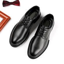 Новинка; Мужская повседневная обувь из натуральной кожи; Модельные туфли высокого качества; Официальная Свадебная обувь для мужчин; Роскошные мужские оксфорды в деловом стиле; Мужская обувь 2024 - купить недорого