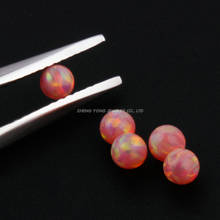 20pcs/Lot Free Shipping Fashion Jewelry Accessories OP24 Syntheyic Ball Opal Loose Stone Beads 2024 - buy cheap