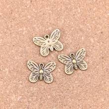 120pcs Charms butterfly 13x17mm Antique Pendants,Vintage Bronze Jewelry,DIY for bracelet necklace 2024 - buy cheap