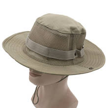 Boonie-Sombrero de combate militar para hombre y mujer, gorra de Safari, de jungla, con ventilación, para pesca al aire libre 2024 - compra barato