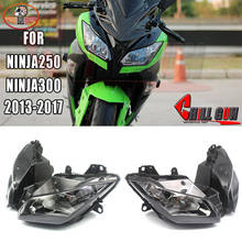 Motorcycle LED Front Headlight Headlamp Head Lamp Light For Ninja 300 Ninja300 2013 2014 2015 2016 2017 Ninja 250 Ninja250 13-17 2024 - buy cheap