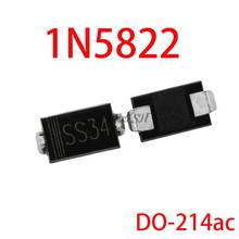 100 шт., Диод Шоттки 1N5822 SMA SS34 smd, IN5822, ss34 2024 - купить недорого