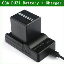 LANFULANG-Batería y cargador USB para Panasonic, CGA-DU21, CGA-DU06, CGA-DU07, SDR-H250, NV-GS25, NV-GS28, VDR-D220 2024 - compra barato