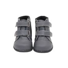 TipsieToes marca de alta calidad de cuero de costura niños botas suaves zapatos de la escuela para niños 2020 Otoño e Invierno ann&snow moda 2024 - compra barato