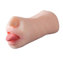 Bolsillo de silicona Vagina para sexo Oral juguetes 4D realista Garganta Profunda hombre masturbador Vagina Artificial boca Anal Erotic 2024 - compra barato