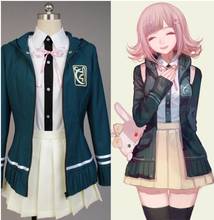 Anime danganronpa v2 chiaki nanami cosplay traje uniforme jaqueta saias menina feminina para o dia das bruxas vestido cosplay outfits se completo 2024 - compre barato