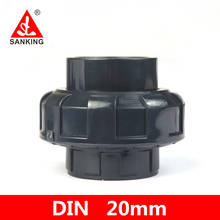 Sanking  PVC Union 20mm  Connectors Greenhouse Irrigation Tube Fittings Aquarium Tank Pipe Adapter Garden Water Connectors 2024 - buy cheap