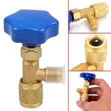 Low Pressure Dispensing Valve Bottle Opener 1/4 Sae Connector  Refrigerant Bottle Can Tap For R22 R134A R410A Gas 2024 - buy cheap