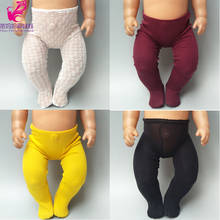 Doll legging for 43cm baby doll long socks 18 inch doll socks doll accessories 2024 - buy cheap