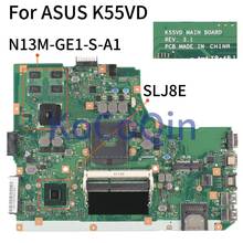 KoCoQin K55VD Laptop motherboard For ASUS K55VD K55V A55V R500V GT610M 2GB Mainboard REV:3.1 SLJ8E N13M-GE1-S-A1 2024 - buy cheap