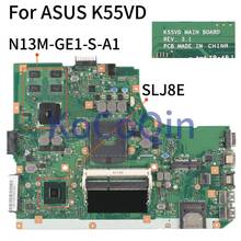 KoCoQin материнская плата для ноутбука ASUS K55VD материнская плата REV: 3,1 SLJ8E N13M-GE1-S-A1 2024 - купить недорого