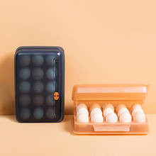 Кухонный ящик для хранения яиц 15 Сетка Коробка для яиц контейнер для еды Органайзер коробки для хранения двухслойный контейнер для яиц лоток держатель 2024 - купить недорого