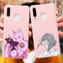 jojo's 39 Bizarre Adventure Anime Killer Queen Cover Pink Phone Case For HUAWEI Mate 10 20 30 P10 P20 P30 Lite Plus Pro Cases 2024 - buy cheap