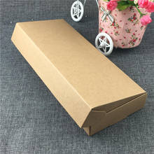 20Pcs/Lot Brown Big Size New Kraft Paper Aircraft Boxes Container Storage Eco-friendly Gifts Supplies Boxes For Cookies Package 2024 - buy cheap