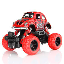 1/32 Scale Mini Diecast Metal Truck Cars Toys Pull Back Inertial Sliding Alloy Off-Road Vehicles Blaze Truck Car For Kid 2024 - buy cheap