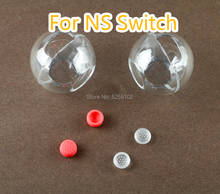 For Pokeball Crystal Transparent Analog Stick Grips Cap stick Joystick Cover for Nintendos Switch NS Poke Ball 2024 - buy cheap