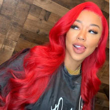 Fashion Queen Pre-Colored Malaysia Hair Extensions Weave Red Human Hair Bundles Body Wave 3 Pcs/Lot Per Pack Remy 2024 - buy cheap