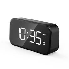 Reloj despertador con pantalla grande para el hogar, oficina, mesa de viaje, despertador electrónico para niños, relojes digitales LED 2024 - compra barato